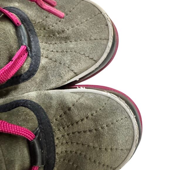 Sorel Winter Carnival Snow Boots Women’s 6 Olive Green Suede Fur Waterproof - Picture 4 of 10